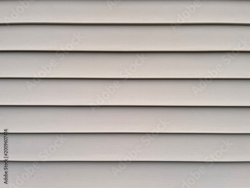 Beige Vinyl House Siding Texture Background