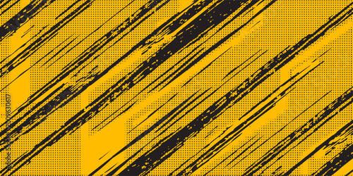 Racing background, sports race banner with dynamic grunge checkered shape ideal for sport themed events