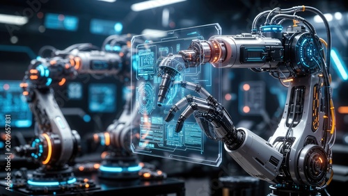 Innovative robotics interaction technologies in advanced automation laboratory