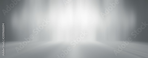 perspective floor backdrop black room studio with gray gradient spotlight backdrop background for display your product or artwork 