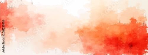 Photos Vector Abstract watercolor painting showcases spectrum warm hues, composition evokes depth emotional intensity
