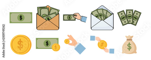 Money and Finance Icon Set