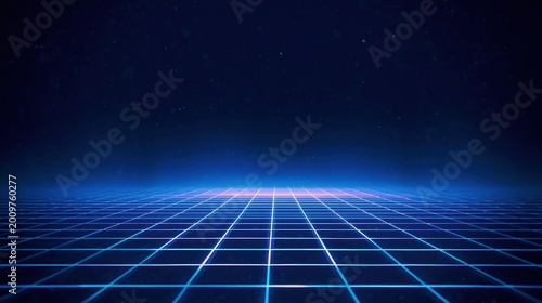 abstract blue background with squares