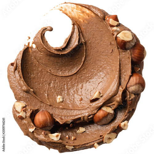 chocolate and hazelnut cream