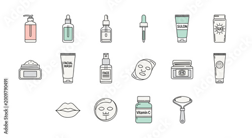 Foto A clean, modern line art frame on a white background, ideal for minimalist web design and professional graphic layouts