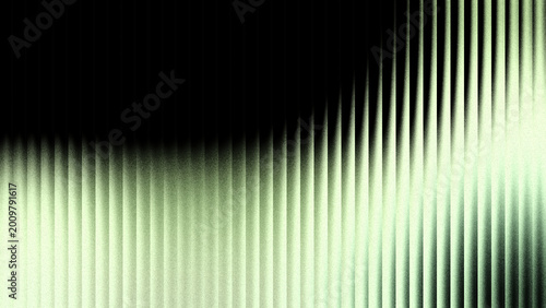 Konstfotografi Abstract pale green, mint, and celadon background featuring vertical glass ridges and grainy texture for business presentation slides