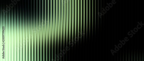 Fotografía Abstract clean background in pale green, mint, and celadon hues with vertical ribbed glass ridges for wide modern digital marketing headers