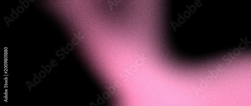 Bild auf Leinwand Glowing blush pink, magenta, and fuchsia gradient backdrop featuring soft fluid curves and grainy texture for wide corporate website banners
