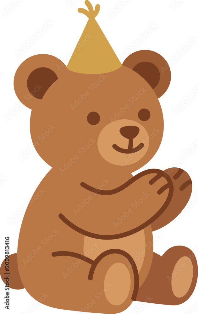 Fototapeta premium Teddy Bear Illustration Set Collection