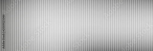 Bild auf Leinwand Acrylic satin corrugated glass texture light gray background
