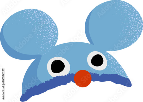 Принти на полотні Mouse costume hat