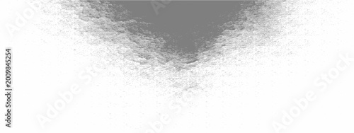 Vászonkép Vector Abstract gray cloud smoke spreading on plain background with faded textured