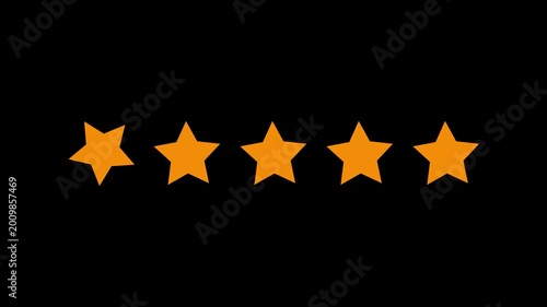 Golden stars on black background minimalist symbol royalty achievement celebration