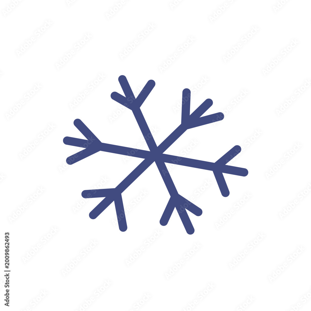 Naklejka premium snowflake