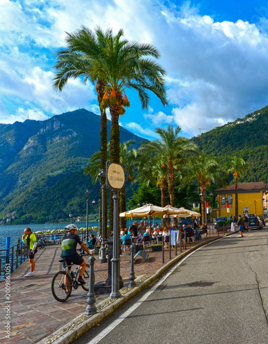 Uferpromenade „Lungolago dei Gabbiani“ in Riva di Solto am Iseosee