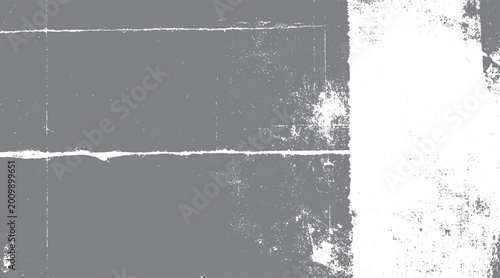 Distressed gray and white textured background with horizontal and vertical lines and speckles grunge