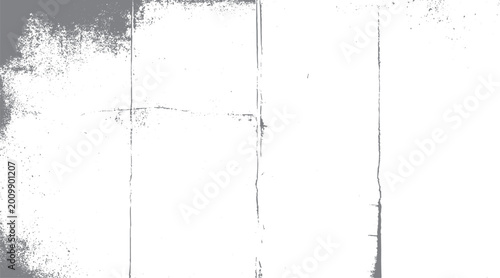 Grey textured grunge overlay with distressed paper effect and vertical fold lines