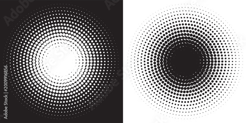 Foto Circle dot frame