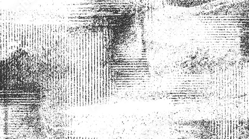 Black and white textured background with vertical lines and scattered dots pattern
