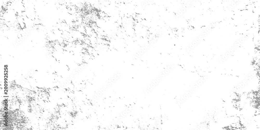 Fototapeta premium Textured gray speckles scattered across a white background creating a distressed grunge effect abstract
