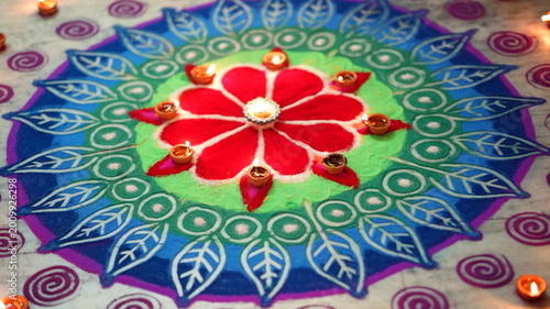 Indian Rangoli 