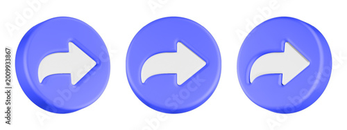 Free Download  3D rendered share arrow button for social media icon - GFXLoad