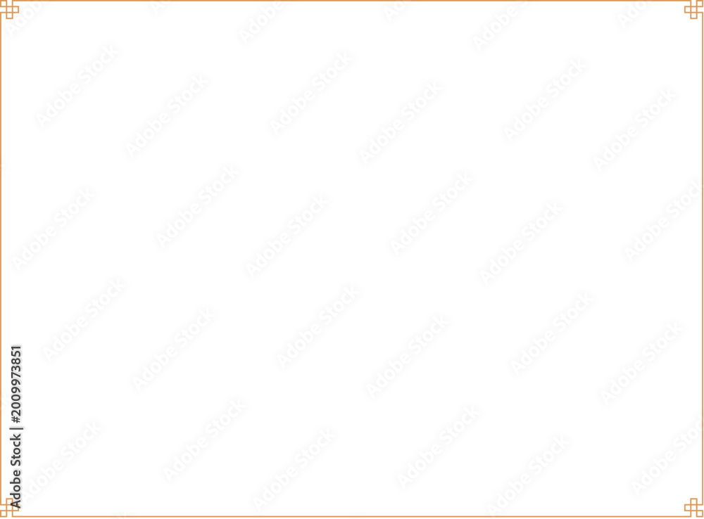 Obraz premium A Golden Frame template