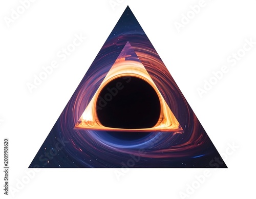 Black Hole in Triangle.