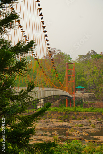 Hanging bridge