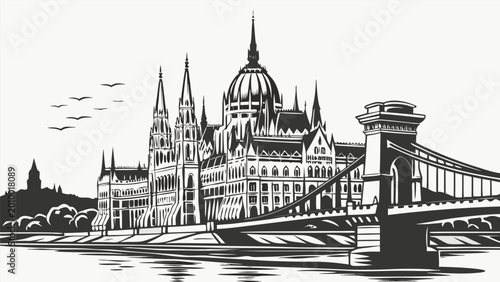 Iconic Budapest Skyline
