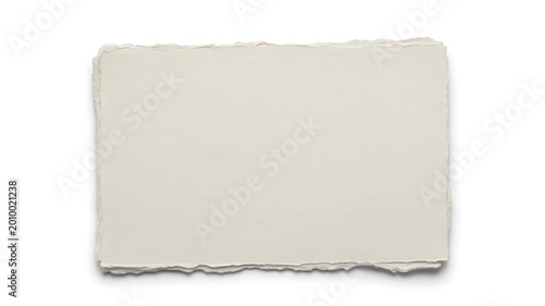 old paper on white
