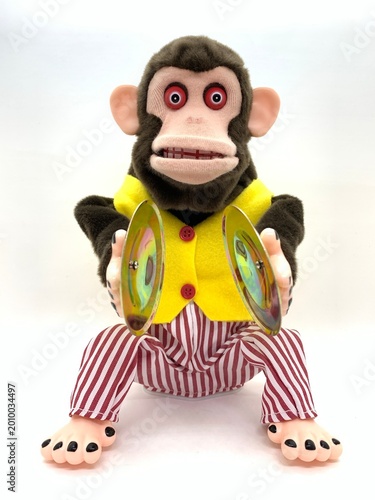 фотографія monkey wind-up toy collection
