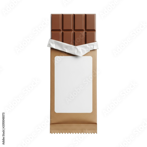 Wooden step stool with small shelf and metal brackets isolated on transparent background