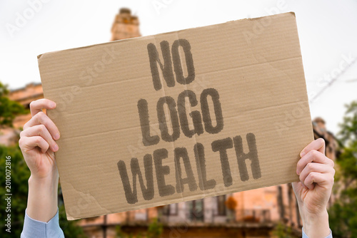 Obraz na plátne "No Logo Wealth" True affluence increasingly expresses itself through quality craftsmanship and material rather than visible branding