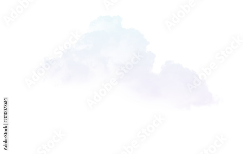 Wall Mural PNG iridescent clouds in the sky