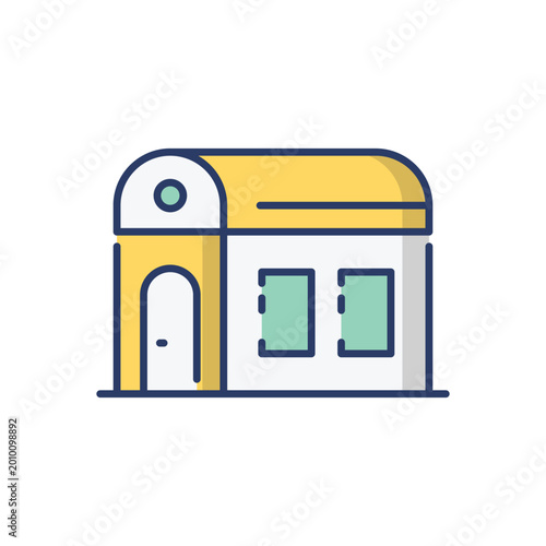 Free Download Farm House vector icon - GFXLoad