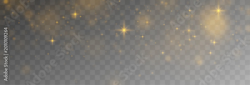 Soft glowing golden dust with elegant streaks and luminous shine. Gentle sparkle adds festive charm. Perfect design element for icons. vector