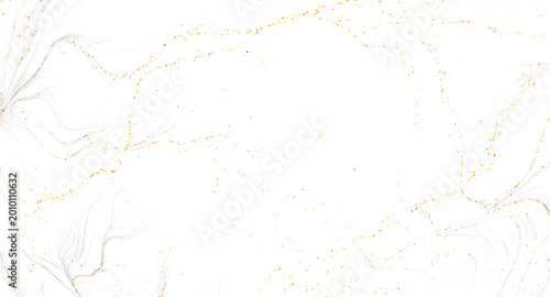 Sophisticated abstract art with golden details and minimalist design, ideal for backgroun