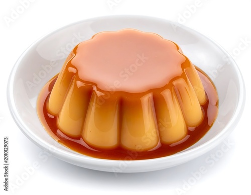 Caramel Custard Dessert.