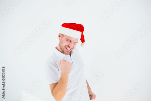 Photos Young man isolated over white background