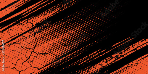 Bilde på lerret Tire tracks, motorcycle or car wheel tread marks, grunge vector