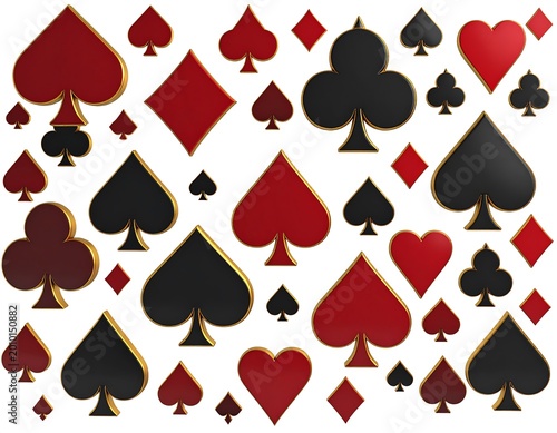 Card Suits Pattern. (3)
