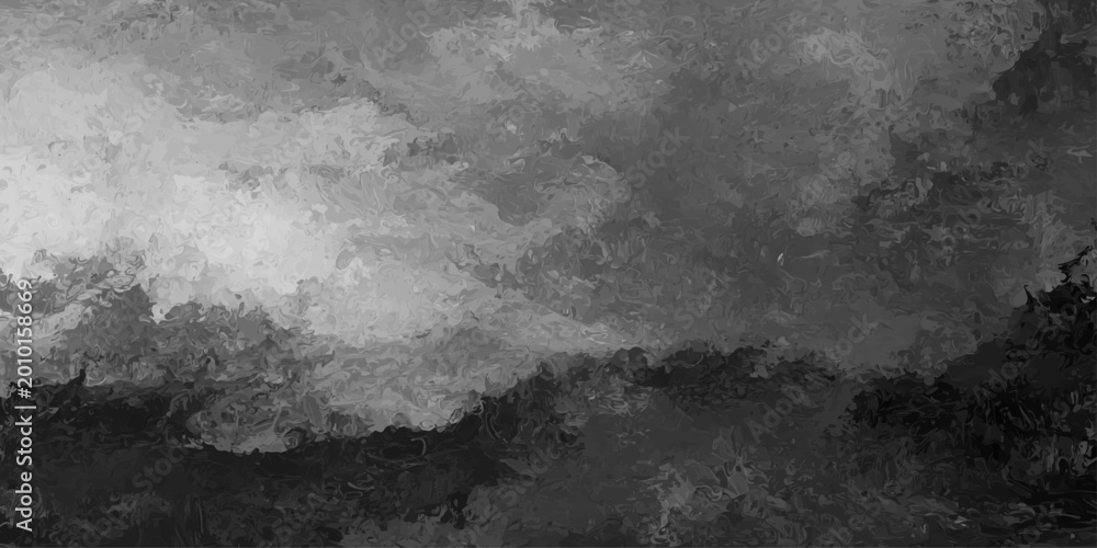 Fototapeta premium Aged black and white grunge background featuring a dark textured concrete wall surface with a rough vintage paper pattern and a grungy grey cement backdrop