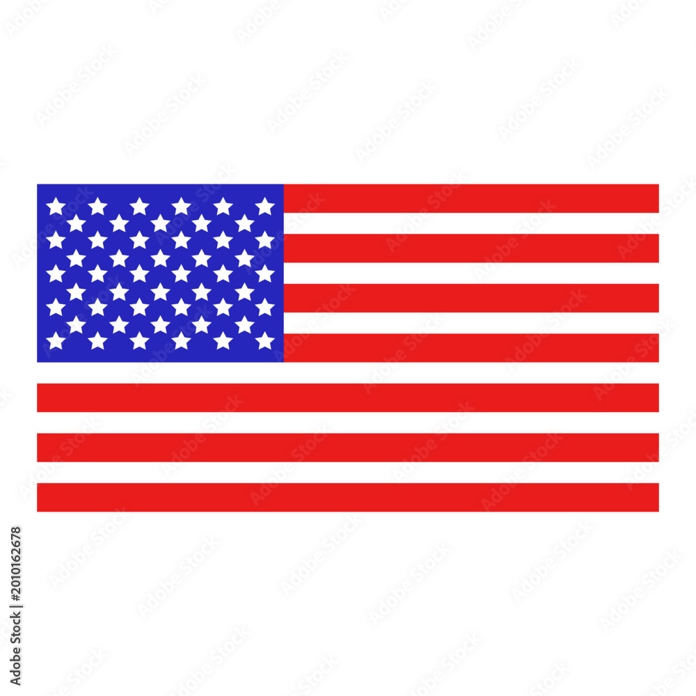 Obraz premium United States flag