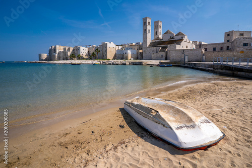 The Molfetta Town view in Puglia Region of Italy