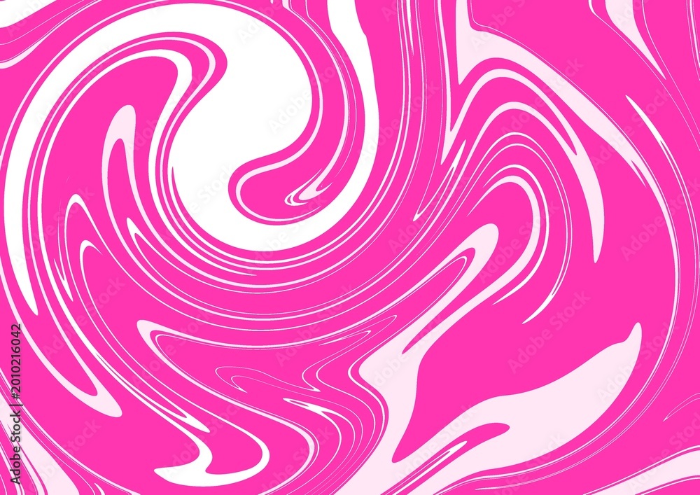 Fototapeta premium abstract pink background with swirls