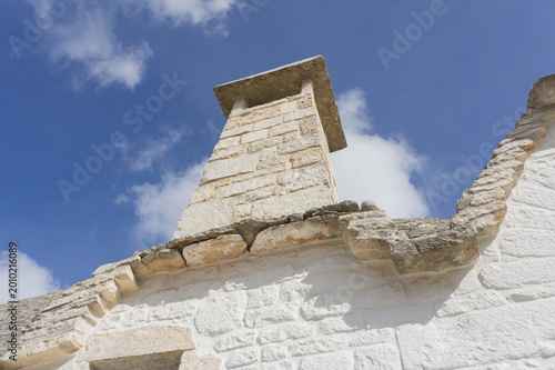 Bild auf Leinwand alberobello