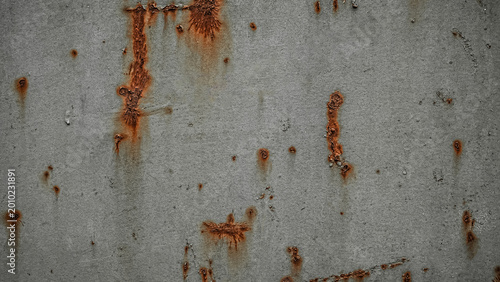 Industrial Rust Background On Distressed Steel Surface.
