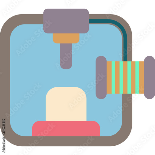 Принти на полотні Fused Deposition Modeling Icon