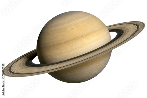 3d saturn planet globe isolated on white or transparent png